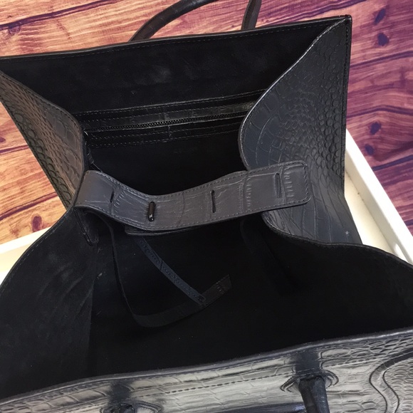 Celine Large Phantom Croc Embossed Leather Bag - Picture 5 of 8